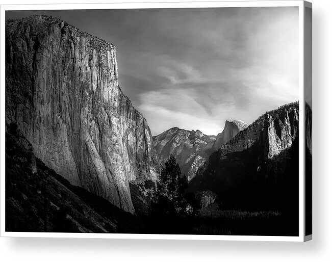 Yosemite Acrylic Print featuring the photograph Yosemite Tunnel View by Robert Blandy Jr