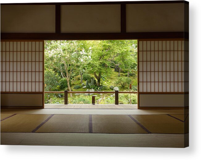 Japan Acrylic Print featuring the photograph Zen Zone by Yumian Deng
