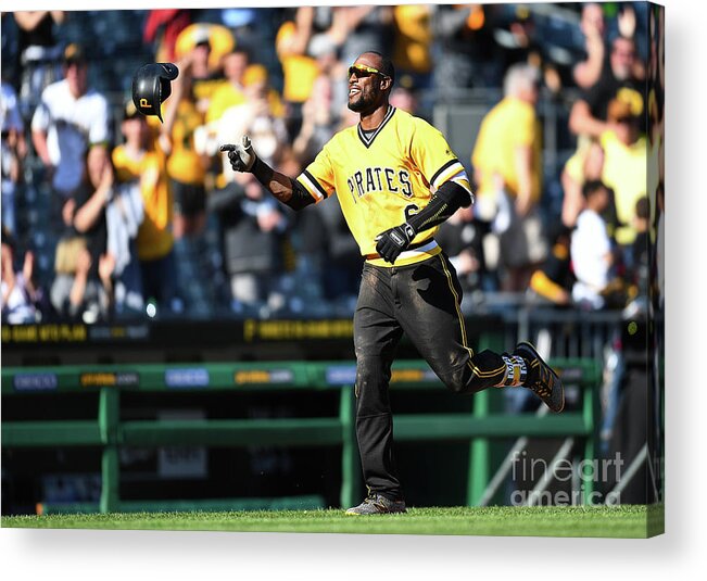 People Acrylic Print featuring the photograph Starling Marte by Joe Sargent