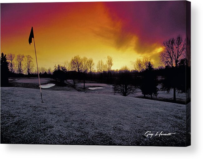 Golf Acrylic Print featuring the photograph The 19th Hole by Guy Harnett