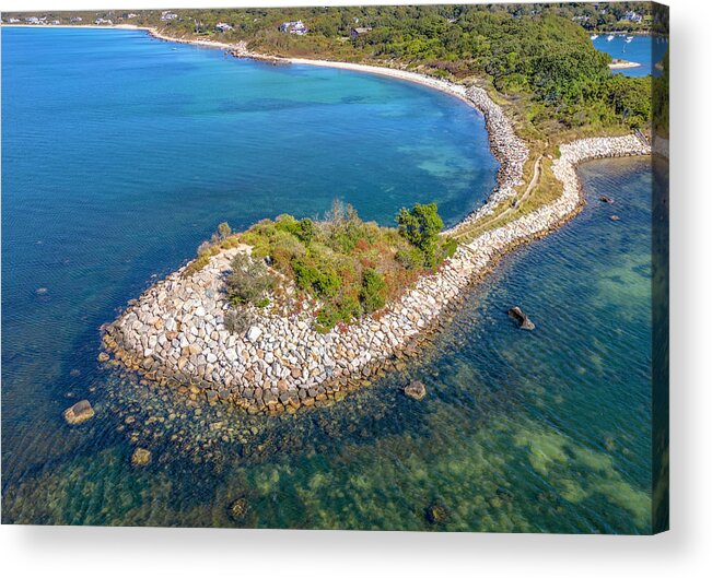 The Knob Acrylic Print featuring the photograph The Knob #1 by Veterans Aerial Media LLC