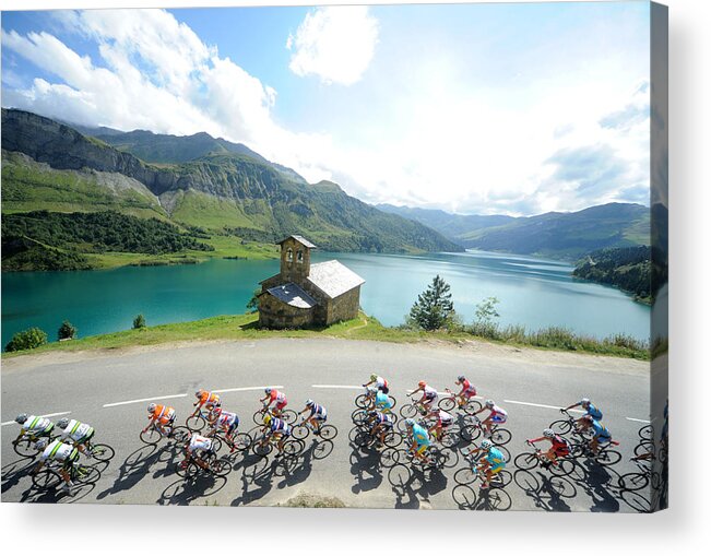 Sport Acrylic Print featuring the photograph Tour de l'Avenir - Stage Six #1 by Agence Zoom