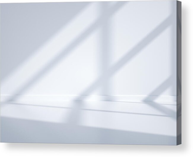 Empty Acrylic Print featuring the photograph 3D rendering exhibition background #115 by Yuanyuan Yan