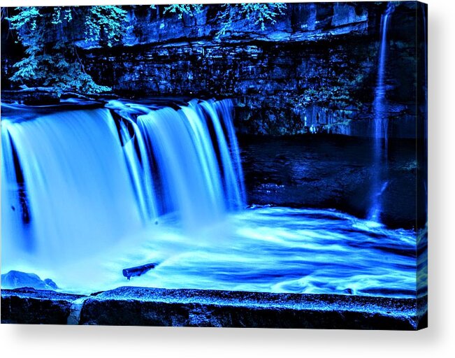  Acrylic Print featuring the photograph Great Falls by Brad Nellis