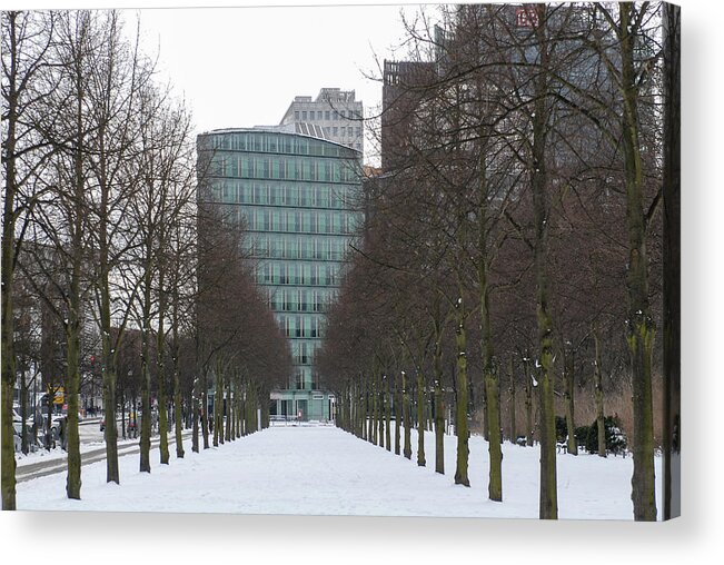 Architecture Acrylic Print featuring the photograph Berlin #14 by Eleni Kouri