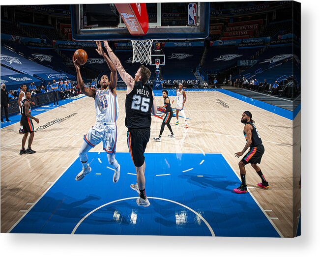 Al Horford Acrylic Print featuring the photograph Al Horford #2 by Zach Beeker