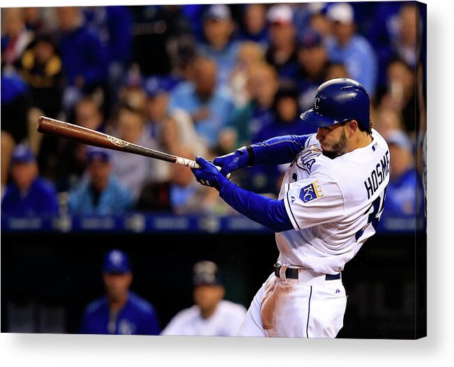 American League Baseball Acrylic Print featuring the photograph Eric Hosmer by Jamie Squire