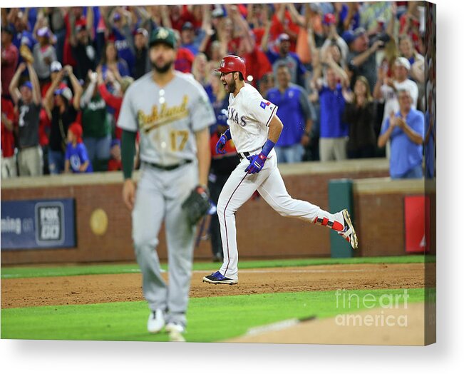 Ninth Inning Acrylic Print featuring the photograph Joey Gallo #2 by Rick Yeatts