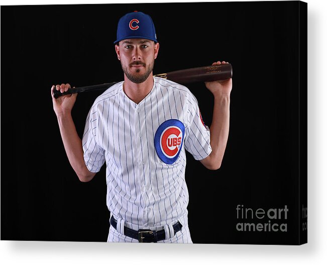 Media Day Acrylic Print featuring the photograph Kris Bryant by Gregory Shamus