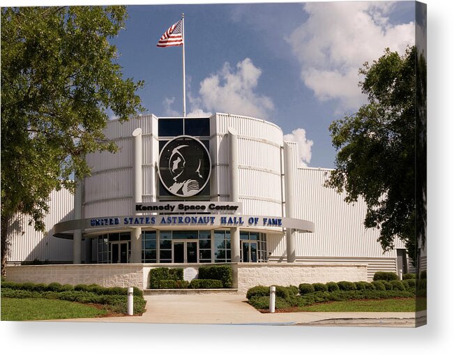 United States Astronaut Hall Of Fame Photo Acrylic Print featuring the photograph United States Astronaut Hall of Fame Florida by Bob Pardue