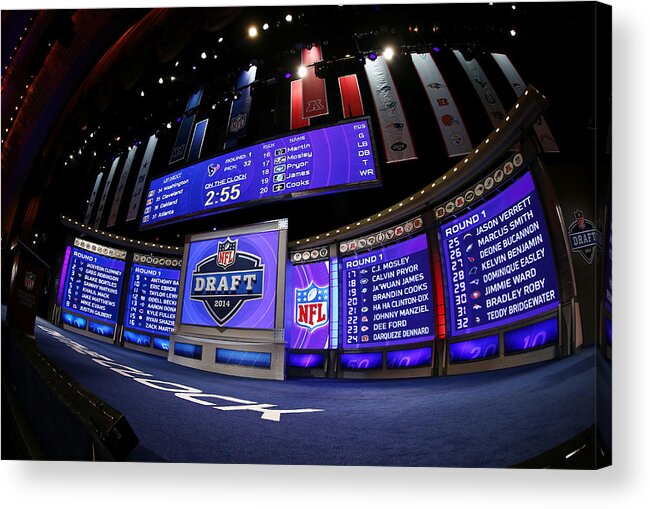 Nfl Draft Acrylic Print featuring the photograph 2014 NFL Draft #3 by Elsa