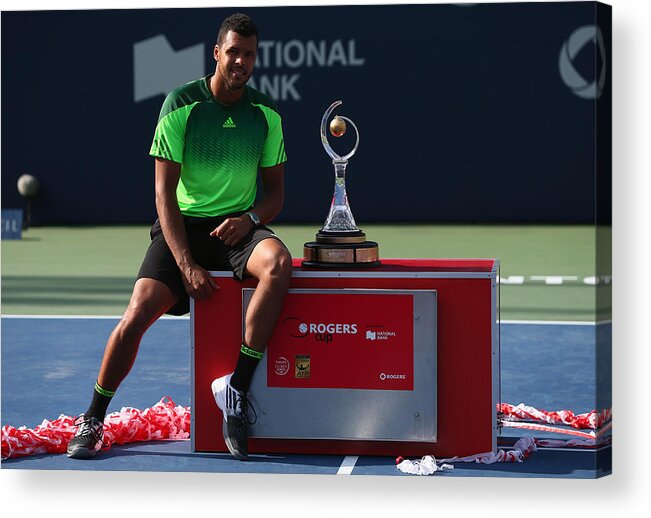 Tennis Acrylic Print featuring the photograph Rogers Cup - Toronto #3 by Ronald Martinez