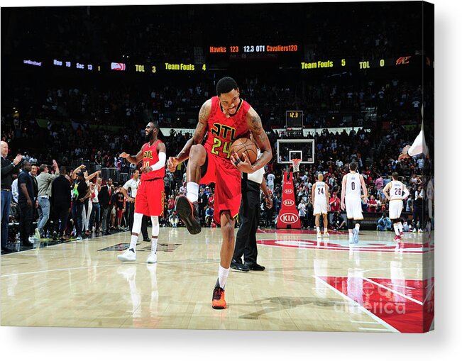 Kent Bazemore Acrylic Print featuring the photograph Kent Bazemore by Scott Cunningham