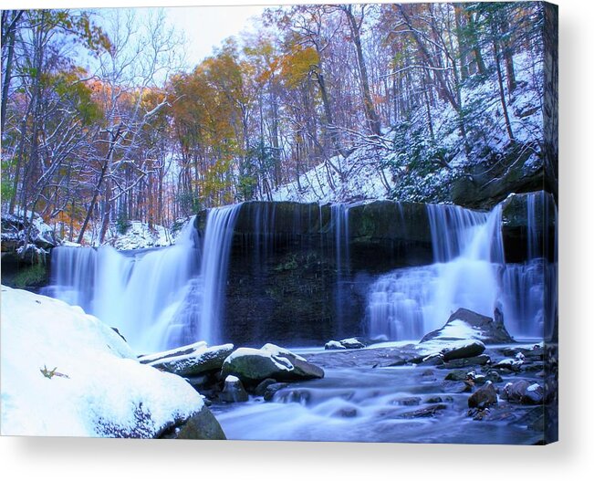  Acrylic Print featuring the photograph Great Falls #5 by Brad Nellis