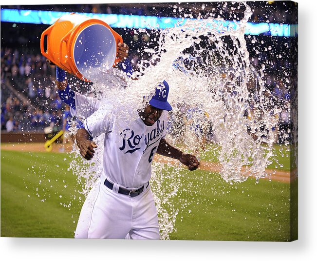 Salvador Perez Diaz Acrylic Print featuring the photograph Salvador Perez #7 by Ed Zurga