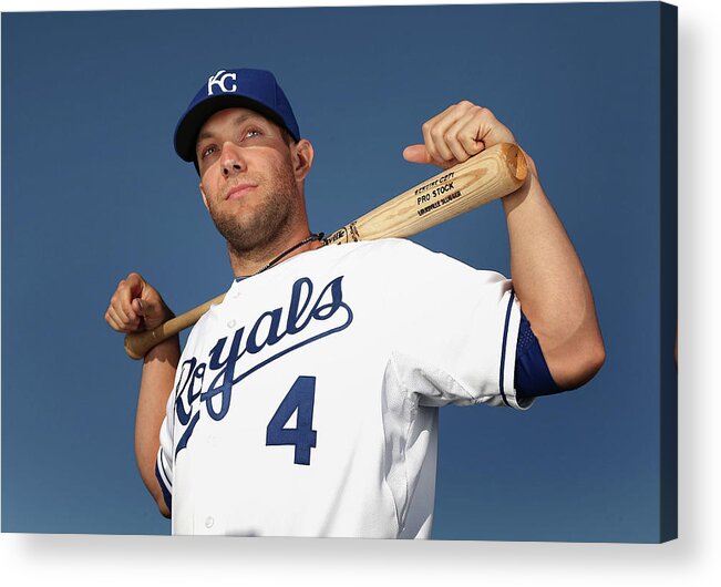 Media Day Acrylic Print featuring the photograph Alex Gordon by Christian Petersen