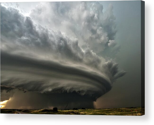 Weather Acrylic Print featuring the photograph Burwell, Nebraska by Colt Forney