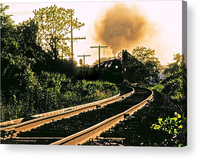 Nostalgia Acrylic Print featuring the photograph Coal Smoke and Creosote by Steve Ember