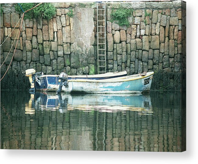 Crail Acrylic Print featuring the photograph Crail Harbour by Kenneth Campbell