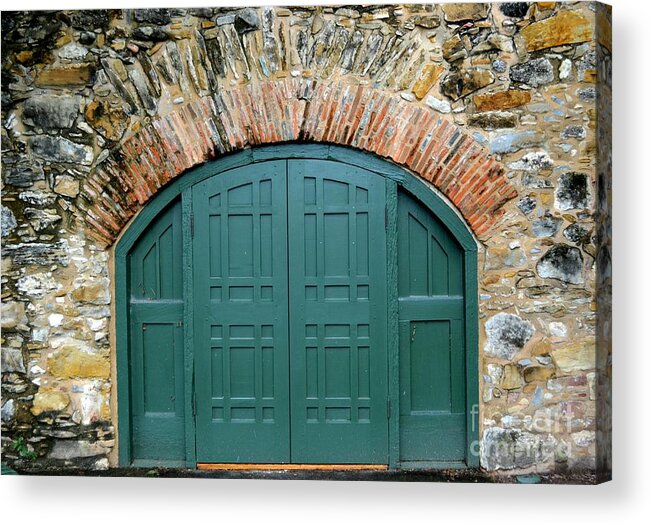 Historical Photography Acrylic Print featuring the photograph Doorway of the Past by Expressions By Stephanie