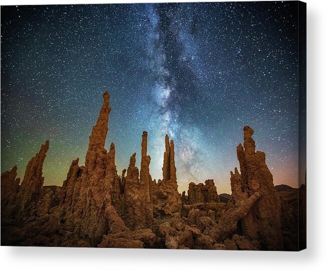 Tufas Acrylic Print featuring the photograph Existential by Tassanee Angiolillo