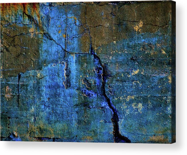 Industrial Acrylic Print featuring the photograph Foundation Three by Bob Orsillo