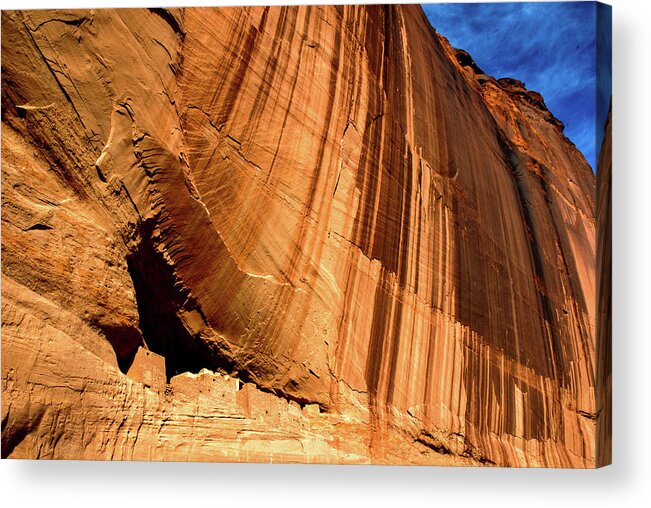 White House Ruins Acrylic Print featuring the photograph Canyon Spirits - White House Ruins, Canyon De Chelly, Arizona by Earth And Spirit