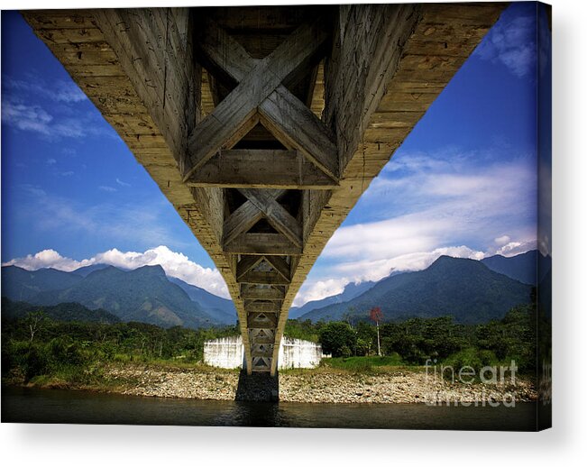 Andes Acrylic Print featuring the photograph Guadalupe, Ecuador by David Little-Smith