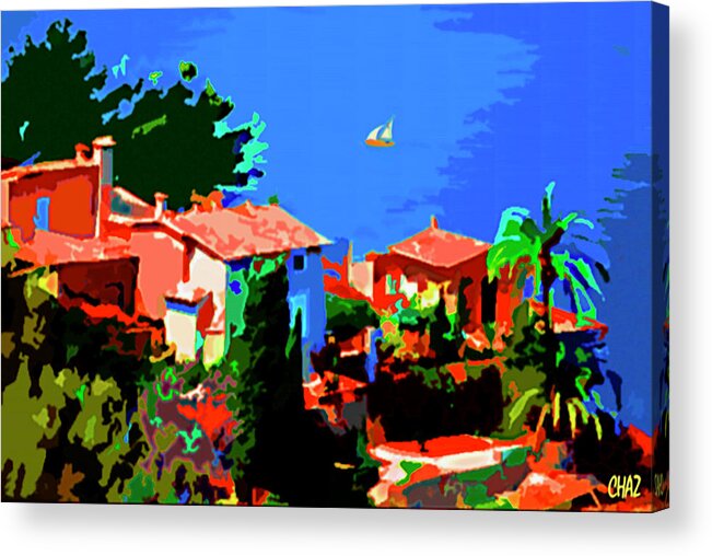 Caribbean Acrylic Print featuring the painting Haiti by CHAZ Daugherty