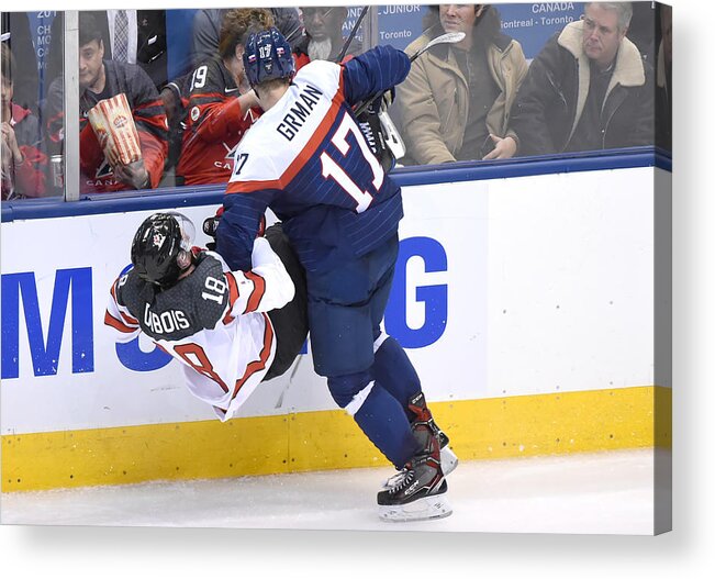 Toronto Acrylic Print featuring the photograph HOCKEY: DEC 27 IIHF World Junior Championship - Canada v Slovakia by Icon Sportswire