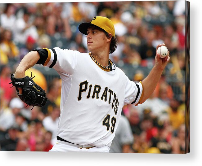 Professional Sport Acrylic Print featuring the photograph Jeff Locke by Justin K. Aller