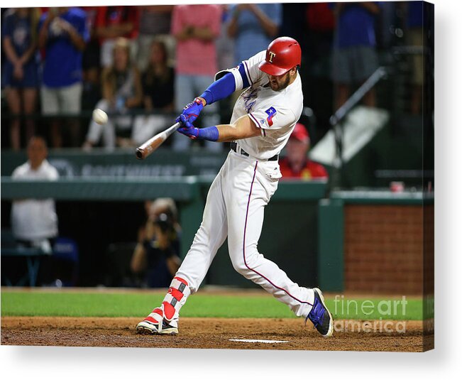 Ninth Inning Acrylic Print featuring the photograph Joey Gallo by Rick Yeatts