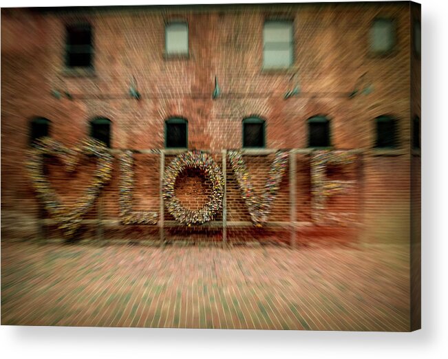 Art Acrylic Print featuring the photograph Love by Russell Styles