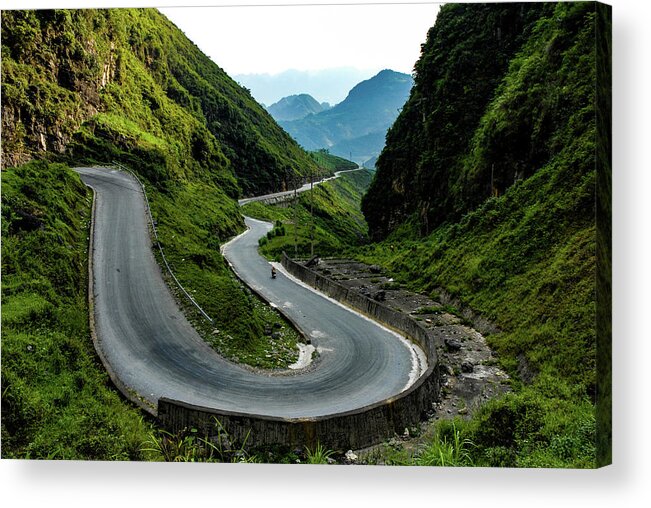 Northern Acrylic Print featuring the photograph Memory Lane - Ha Giang Province, Northern Vietnam by Earth And Spirit