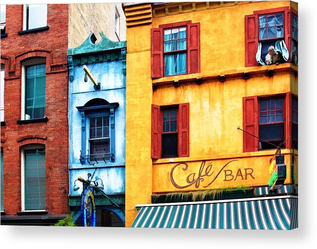 Halifax Acrylic Print featuring the photograph Narrowest house in Nova Scotia by Tatiana Travelways