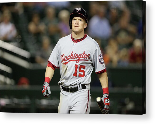 National League Baseball Acrylic Print featuring the photograph Nate Mclouth by Christian Petersen