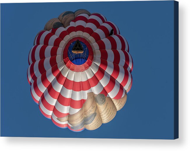 Balloon Acrylic Print featuring the digital art Overhead by Todd Tucker