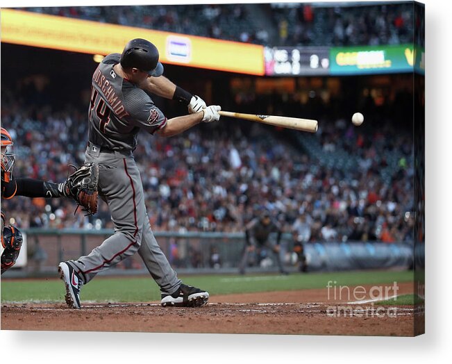 San Francisco Acrylic Print featuring the photograph Paul Goldschmidt by Ezra Shaw