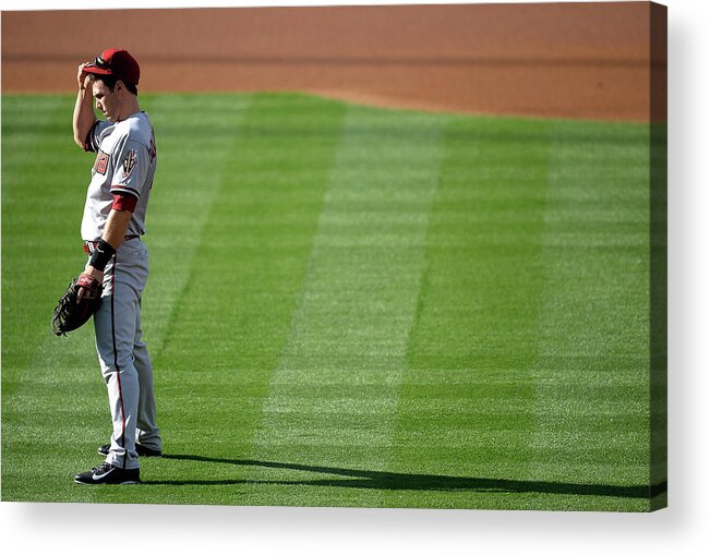 American League Baseball Acrylic Print featuring the photograph Paul Goldschmidt by Harry How
