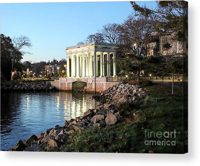 Plymouth Rock Canopy Acrylic Print featuring the photograph Plymouth Rock Canopy November 2022 by Janice Drew