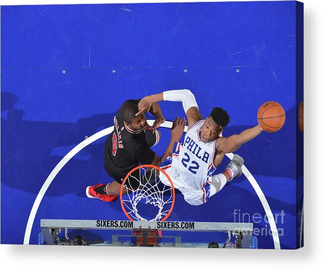 Nba Pro Basketball Acrylic Print featuring the photograph Richaun Holmes by Jesse D. Garrabrant