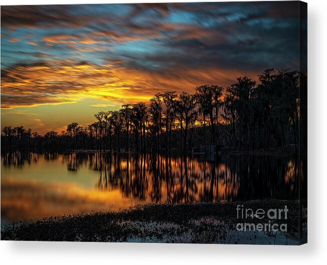 Sunsets Acrylic Print featuring the photograph Showtime by DB Hayes