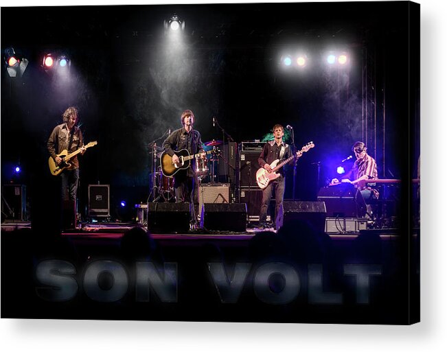 Son Volt Acrylic Print featuring the photograph Son Volt by Micah Offman