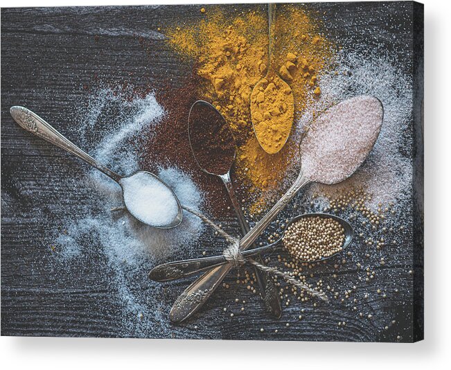Spices Acrylic Print featuring the photograph Spices by Lori Rowland