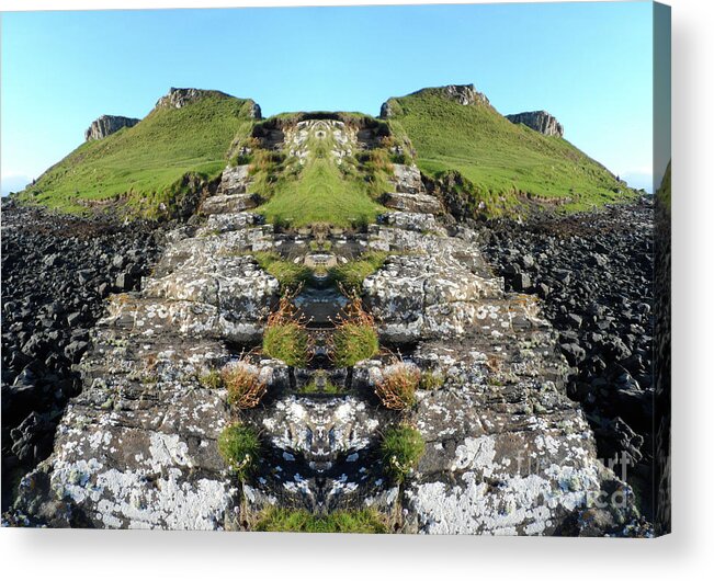 Isle Of Skye Acrylic Print featuring the photograph Staidhre by PJ Kirk