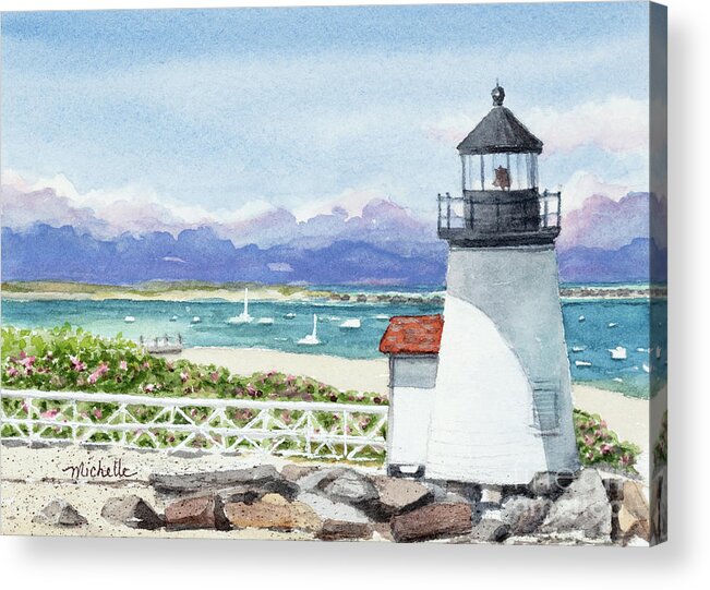 Summer Vibes Acrylic Print featuring the painting Summer Vibes by Michelle Constantine