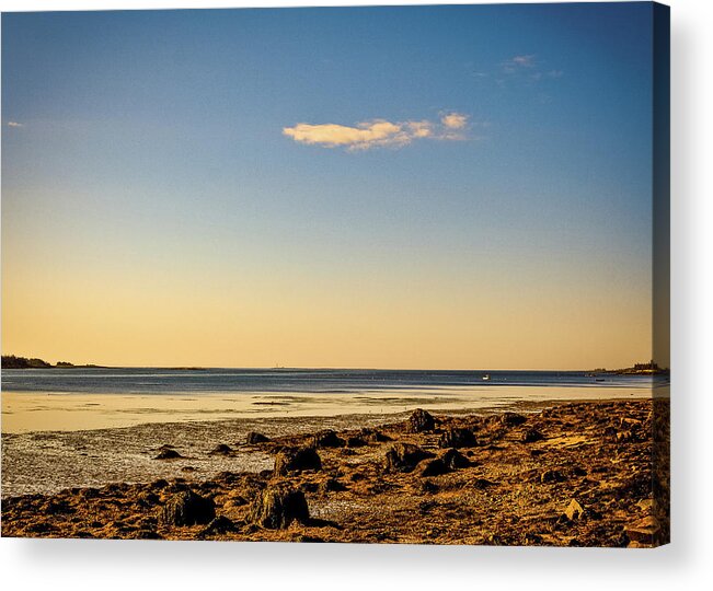 Acadia Acrylic Print featuring the photograph Sunset - Acadia National Park by Amelia Pearn
