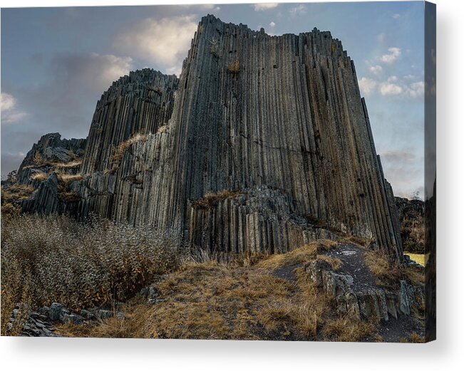 Rock Acrylic Print featuring the photograph The land of rocks. by Jaroslaw Blaminsky