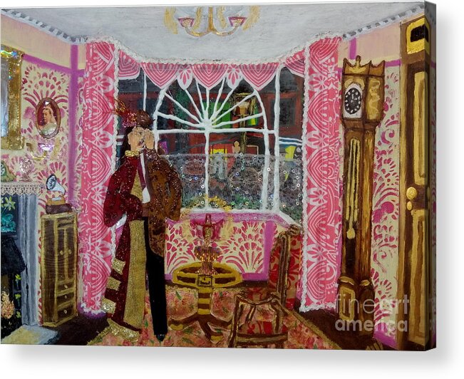 Lgbtq Acrylic Print featuring the mixed media The Victorian Victim by David Westwood