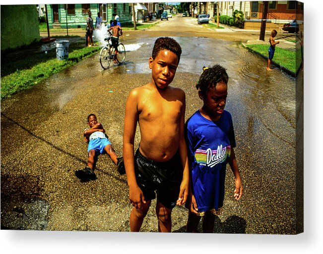 New Orleans Acrylic Print featuring the photograph The Wards - New Orleans, Louisiana by Earth And Spirit